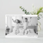 ミニマモダンリストB&W写真 シーズンカード (スタンド正面)