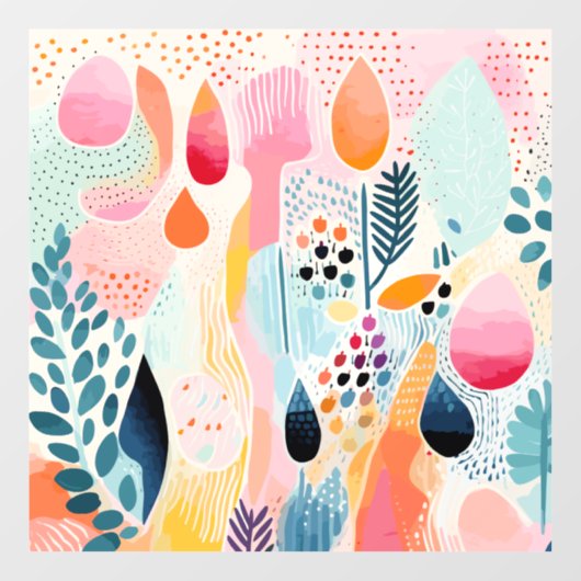 ミニマモダンリストBoho Art ウィンドウサイン (シート)