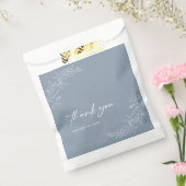 ミニマモダンリストBoho Dusty Blue結婚ズ フェイバーバッグ (封をした状態)