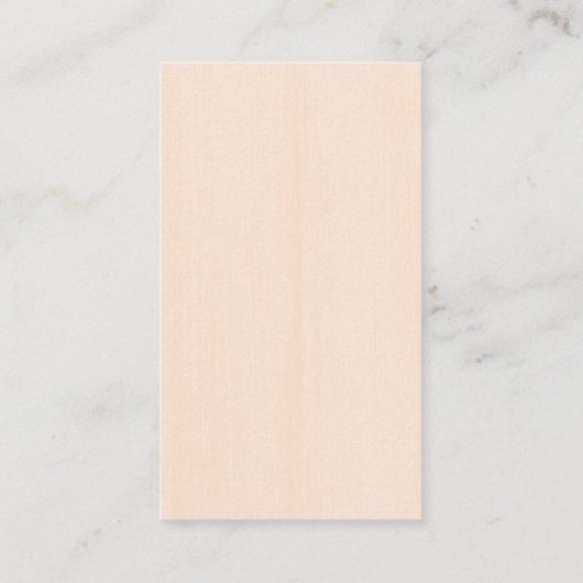 ミニマモダンリストBoho Peach金ゴールドの結婚ウェブサイト エンクロージャーカード (裏面)