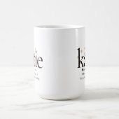 ミニマモダンリストDefineケイティ15ozコーヒーマグ コーヒーマグカップ (中央)