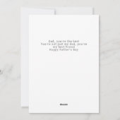 ミニマモダンリストHappy Faters Day 1 Photo シーズンカード (裏面)