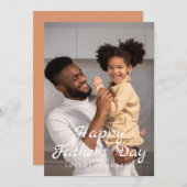 ミニマモダンリストHappy Faters Day 1 Photo シーズンカード (正面/裏面)