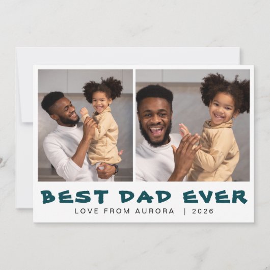 ミニマモダンリストHappy Faters Day 2 Photo シーズンカード (正面)