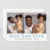 ミニマモダンリストHappy Faters Day 2 Photo シーズンカード (正面/裏面)