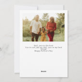 ミニマモダンリストHappy Faters Day 3 Photo シーズンカード (裏面)