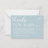 ミニマモダンリストHello赤ちゃんシャワーベビー ノートカード (正面)