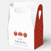 ミニマモダンリストLadybug家族の赤ちゃんシャワー フェイバーボックス (オープン)