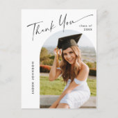 ミニマモダンリストPHOTO卒業 ポストカード (正面)