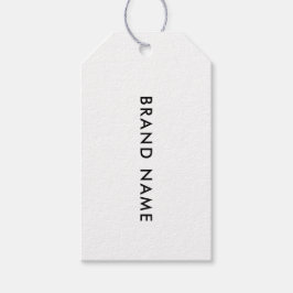 ミニマモダンリストQRコード衣料品ラベルつるラベル ギフトタグ