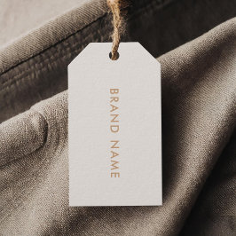 ミニマモダンリストQRコード衣料品ラベルつるラベル ギフトタグ