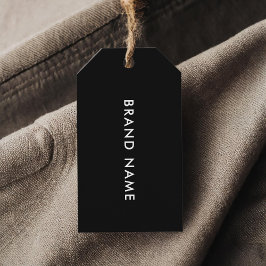 ミニマモダンリストQRコード衣料品ラベルつるラベル ギフトタグ