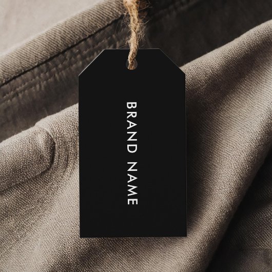 ミニマモダンリストQRコード衣料品ラベルつるラベル ギフトタグ