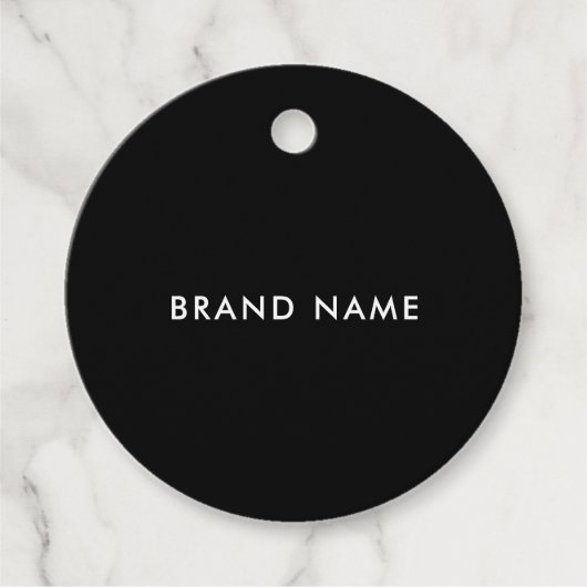 ミニマモダンリストQRコード衣料品ラベルつるラベル フェイバータグ (正面)