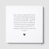 ミニマモダンリストQuinceaeneraアーチ写真 ゲストブック (裏面)