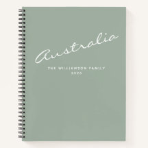 ミニマモダンリストSageパーソナライズされた Travel Journal