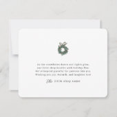 ミニマモダンリストSmall Businessありがとう シーズンカード (正面)