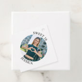 ミニマモダンリストSweet 16誕生日サークル写真 フェイバータグ (インサイチュ)