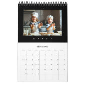 ミニマモダンリス数々のトの写真家の思い出 カレンダー (3月 2026)