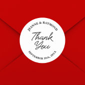 ミニマモダンリス結婚トのお願い ラウンドシール