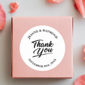 ミニマモダンリス結婚トのお願い ラウンドシール