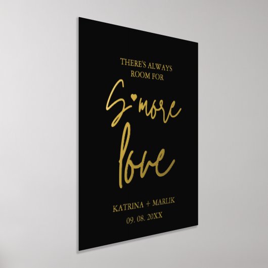 ミニマモダンリス結婚トの愛の駅のサイン 箔ポスター (レイダウン)