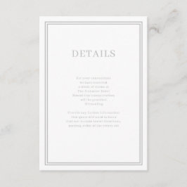 ミニマモダンリズムのエンクロージャカード エンクロージャーカード