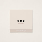 ミニマモダンリミニマルデザインイヤリングホルダー (裏面)