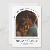 ミニマモダンルアーカスタムチ写真結婚ズ セーブザデート (正面)