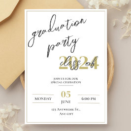 ミニマモダンル卒業党の招待 招待状