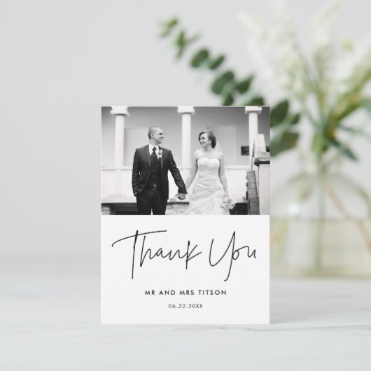 ミニマモダンル結婚主義の写真 サンキューカード (スタンド正面)