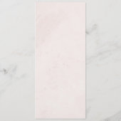 ミニマモダン素朴ル書結婚道 メニュー (裏面)