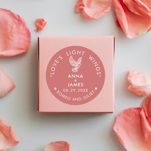 ミニマモダン結婚リストのロエレガントミオとジュリエット ラウンドシール