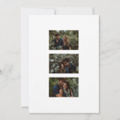 ミニマモダン結婚リスト セーブザデート (裏面)