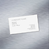 ミニマユニークモダンプロフェッショナルシック マグネット名刺 (インサイチュ)