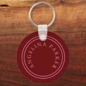 ミニマユニークモダンリスト平野 キーホルダー (裏面)