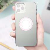 ミニマユニークモダンリスト平野 シール (スマートフォン)