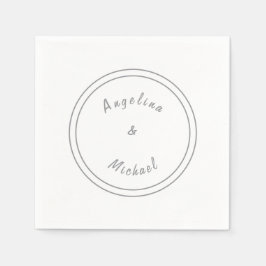 ミニマユニークモダンリスト平野 スタンダードカクテルナプキン