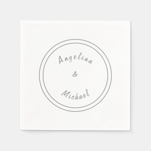 ミニマユニークモダンリスト平野 スタンダードカクテルナプキン (正面)