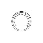 ミニマユニークモダンリスト平野 ラバースタンプ (インプリント)