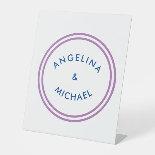 ミニマユニークモダンリスト平野 台座サイン (正面)