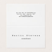 ミニマユニークモダンリスト平野 名刺 (外部フラット)