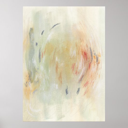 ミニマユニークモダンリスト抽象芸術アートポスター ポスター (正面)