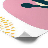 ミニマユニークリストデザイン ポスター (角)