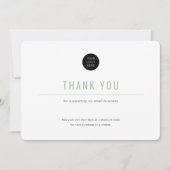 ミニマリシンプルスト・サンキューカード サンキューカード (正面)