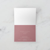 ミニマリシンプルスト – ビジネスサンキューカード サンキューカード (内部)