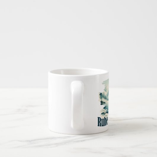 ミニマリスティシェセーンランドシャフト – ルヘアムヴァッサー エスプレッソカップ (裏面)