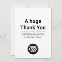 ミニマリストありがとうあらゆる色鑑賞用カード