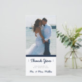 ミニマリストありがとう |結婚式 サンキューカード (スタンド正面)