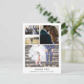 ミニマリストありがとう | Four Couple 結婚 Photo's ポストカード (スタンド正面)